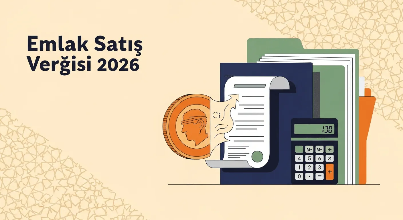 Emlak satış vergisi 2026 — paradefter Vergi Masası rehberi